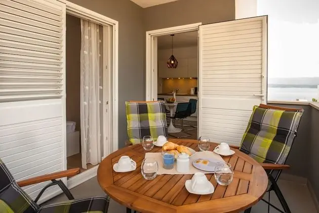 Deluxe Apart Daire, 2 Yatak Odası, Balkon, Deniz Manzaralı