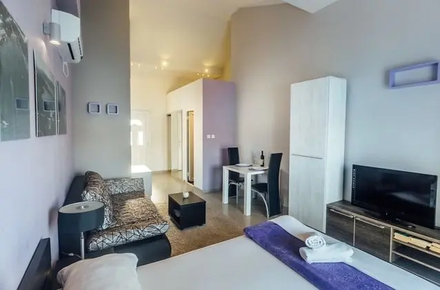 Stüdyo, 1 Büyük (Queen) Boy Yatak, Balkon, Deniz Manzaralı