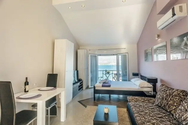 Stüdyo, 1 Büyük (Queen) Boy Yatak, Balkon, Deniz Manzaralı
