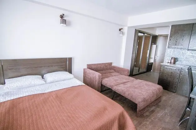 Tek Büyük Yataklı Oda, 1 Çift Kişilik Yatak ve Çekyat, Sigara İçilmez