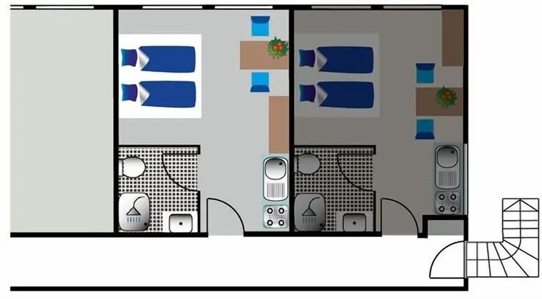 İki Ayrı Yataklı Oda