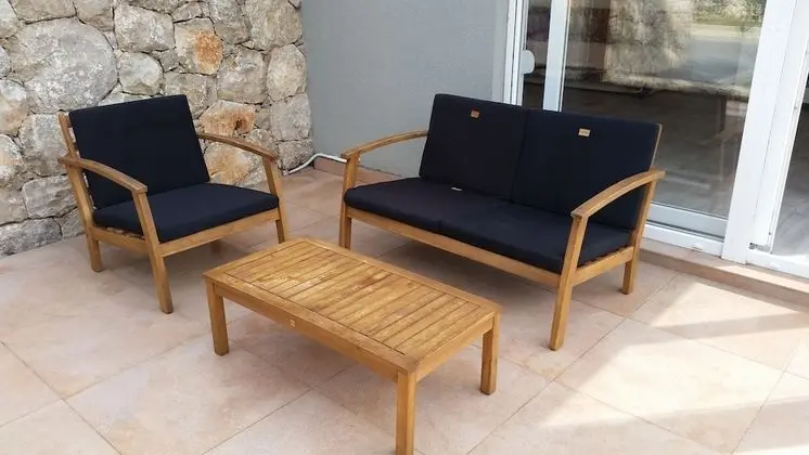 Comfort Apart Daire, Teras, Bahçe Manzaralı (Olive Garden A2)