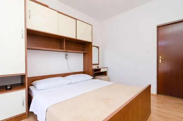 Basic Oda, 1 Büyük (Queen) Boy Yatak, Balkon, Deniz Manzaralı