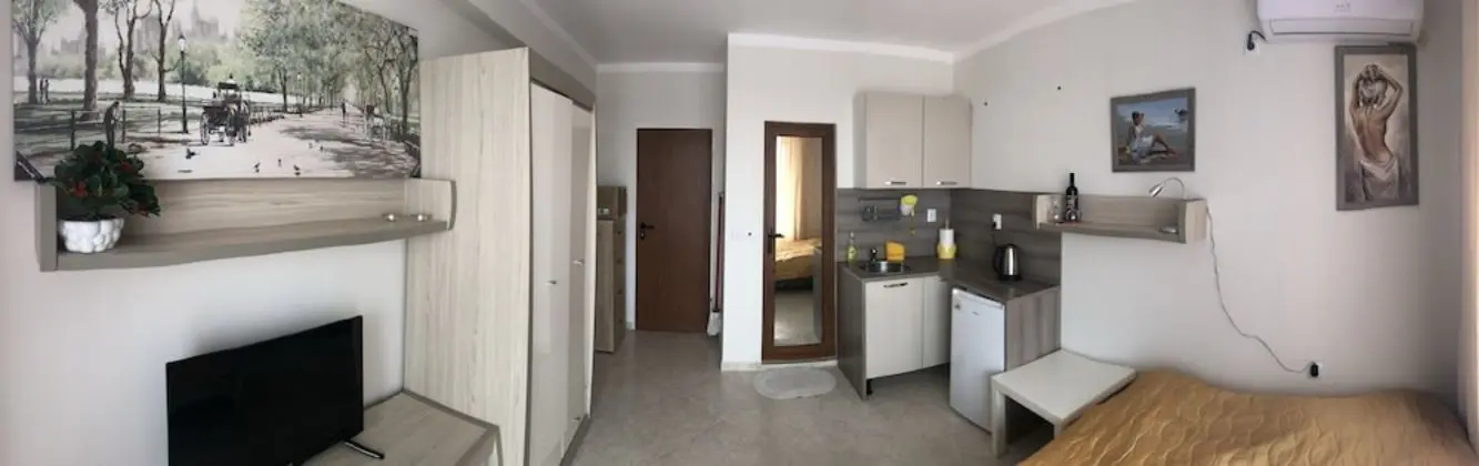 Apart Daire, 1 Çift Kişilik Yatak, Balkon