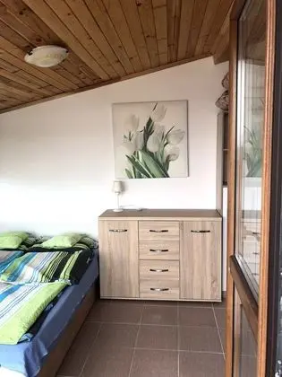 Apart Daire, 1 Çift Kişilik Yatak ve Çekyat, Balkon