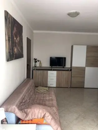 Apart Daire, 1 Çift Kişilik Yatak ve Çekyat, Balkon