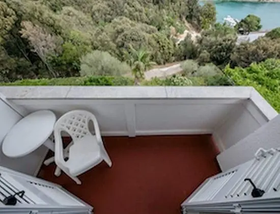 Tek Büyük Yataklı Oda (Double Room with Balcony and Sea View)