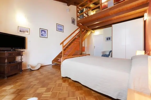 Apart Daire, 1 Çift Kişilik Yatak ve Çekyat, Balkon