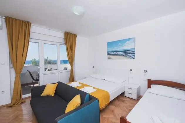 Comfort Stüdyo, 1 Yatak Odası, Teras, Deniz Manzaralı (A3)