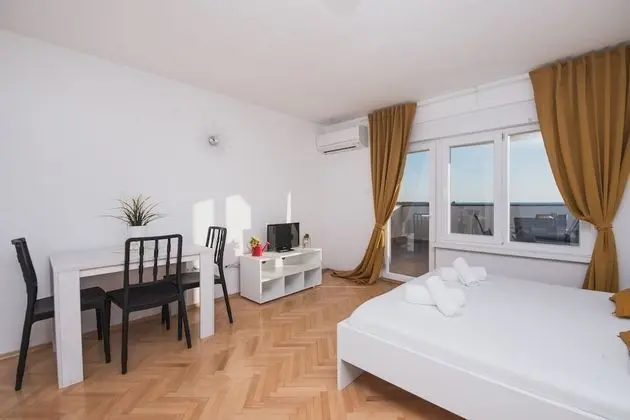 Comfort Stüdyo, 1 Yatak Odası, Teras, Deniz Manzaralı (A5)