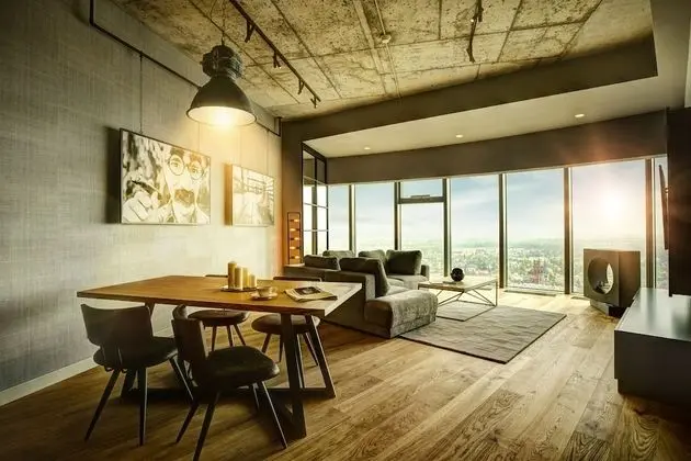 Deluxe Apart Daire, 2 Yatak Odası, Şehir Manzaralı, Kule