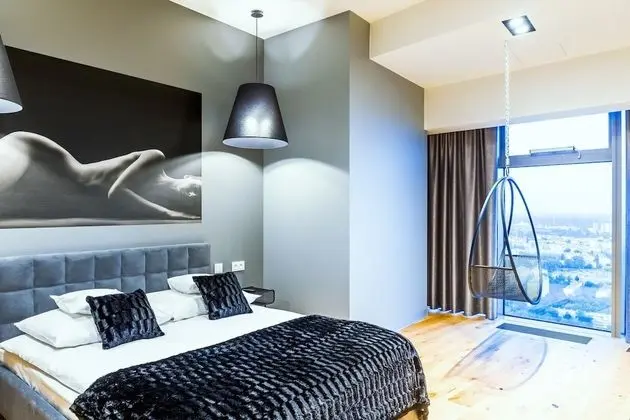 Deluxe Apart Daire, 2 Yatak Odası, Şehir Manzaralı, Kule
