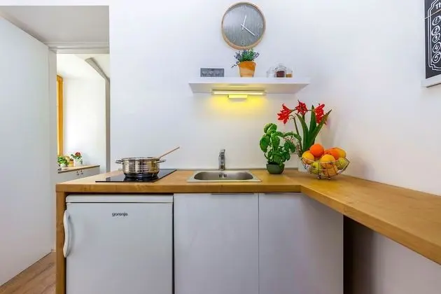 Deluxe Apart Daire, 1 Büyük (Queen) Boy Yatak ve Çekyat, Sigara İçilmez, Küçük Mutfak