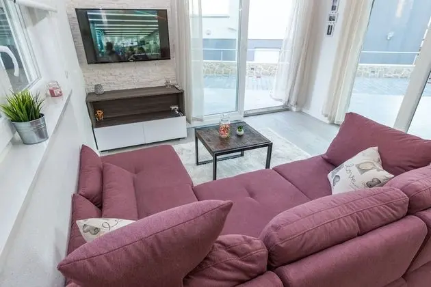 Deluxe Dubleks, 2 Yatak Odası, Teras, Deniz Manzaralı (Tomana B6)