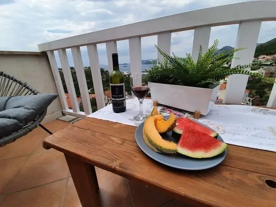 Stüdyo Süit, 1 Çift Kişilik Yatak, Balkon, Deniz Manzaralı