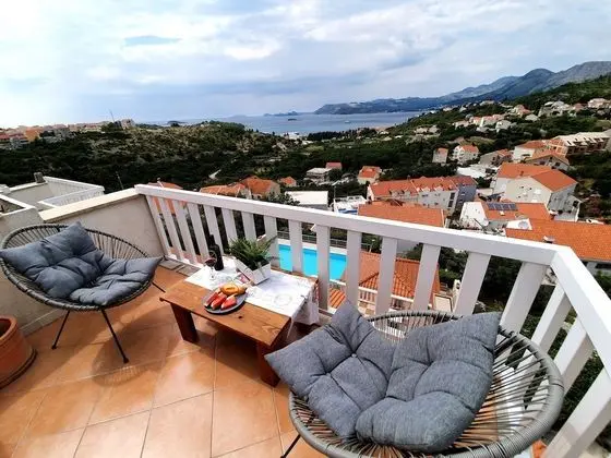 Stüdyo Süit, 1 Çift Kişilik Yatak, Balkon, Deniz Manzaralı