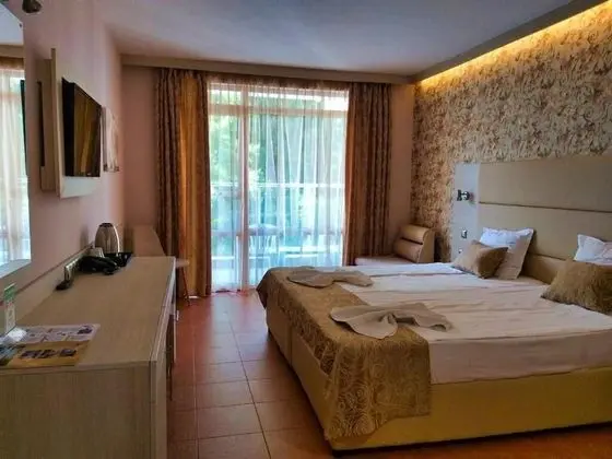 Standard Tek Büyük veya İki Ayrı Yataklı Oda, Balkon, Park Manzaralı