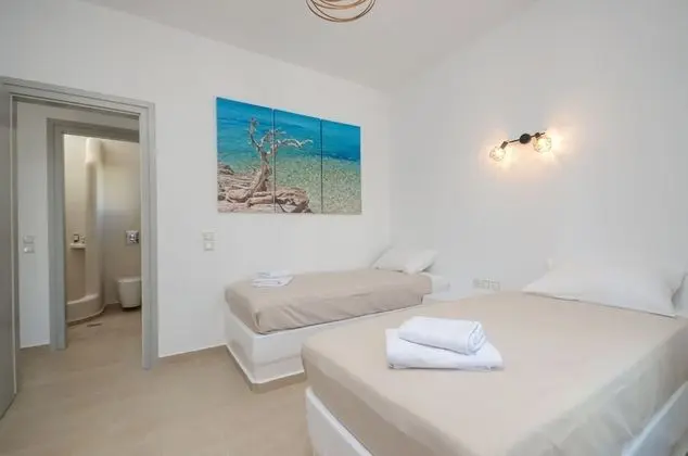 Deluxe Apart Daire, 2 Yatak Odası, Sıcak Su Havuzu, Kısmi Deniz Manzaralı