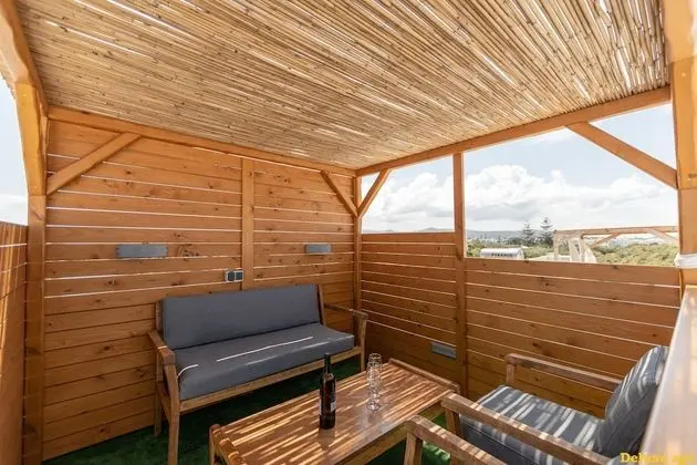 Deluxe Apart Daire, 2 Yatak Odası, Sıcak Su Havuzu, Kısmi Deniz Manzaralı