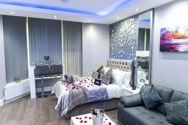 Deluxe Apart Daire, Banyolu/Duşlu (Deluxe Apartment Suite)