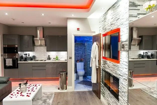 Deluxe Apart Daire, Banyolu/Duşlu (Deluxe Apartment Suite)