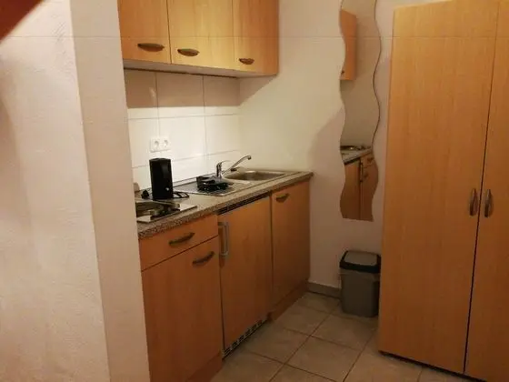 Standard Apart Daire, 1 Çift Kişilik Yatak (1- Raumappartment)