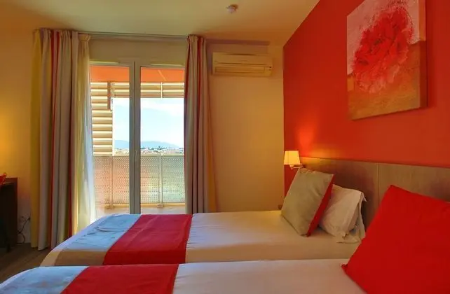 Comfort Stüdyo, 2 Tek Kişilik Yatak, Küçük Mutfak, Şehir Manzaralı