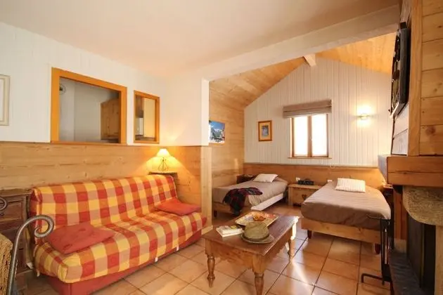 Apart Daire, 2 Yatak Odası (2-3 Pièces avec Alcôve & Vue Glacier)