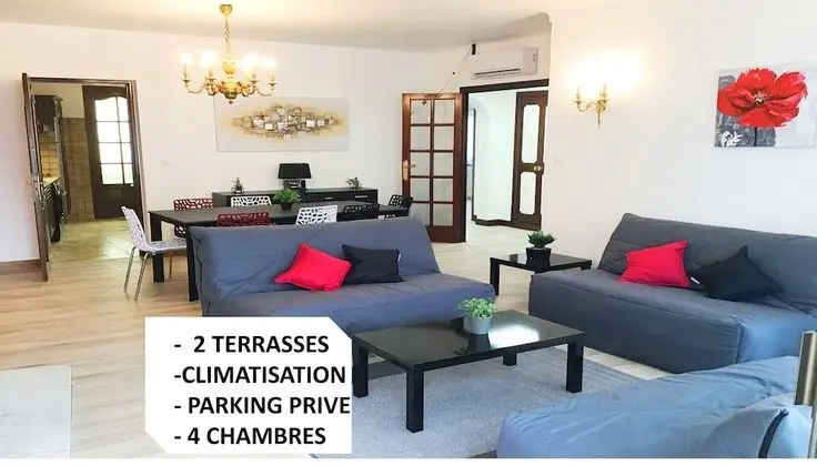 Apart Daire, Banyolu/Duşlu, Dağ Manzaralı (Le Soleil Avec terrasse)