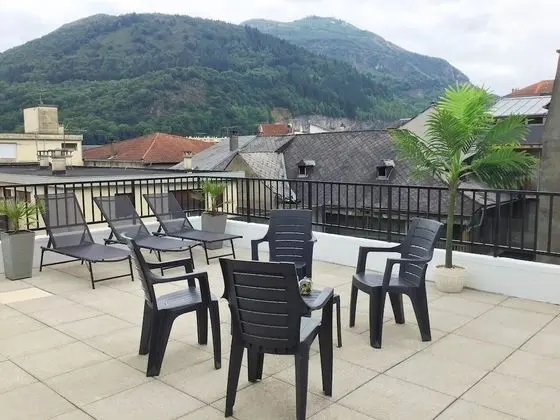 Apart Daire, Banyolu/Duşlu, Dağ Manzaralı (Le Soleil Avec terrasse)