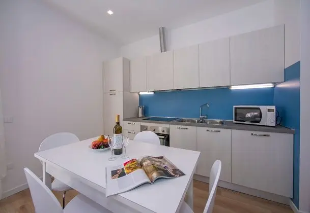 Family Apart Daire, 1 Çift Kişilik Yatak ve Çekyat (Appartamento Blu)