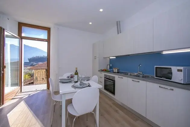 Family Apart Daire, 1 Çift Kişilik Yatak ve Çekyat (Appartamento Blu)