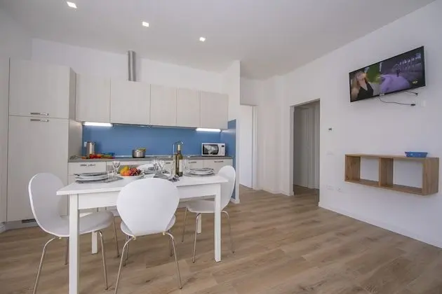 Family Apart Daire, 1 Çift Kişilik Yatak ve Çekyat (Appartamento Blu)