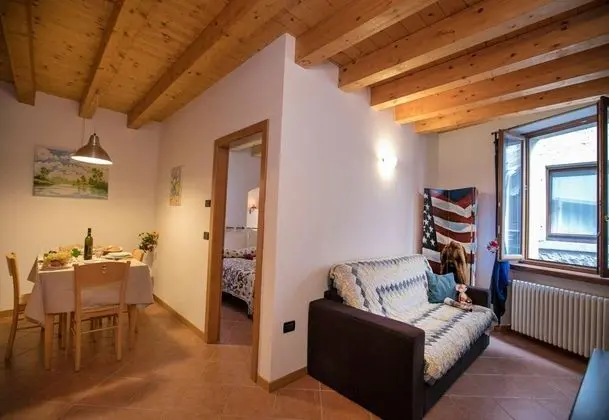 Family Apart Daire, 1 Çift Kişilik Yatak ve Çekyat (Appartamento Centro Storico Riva)