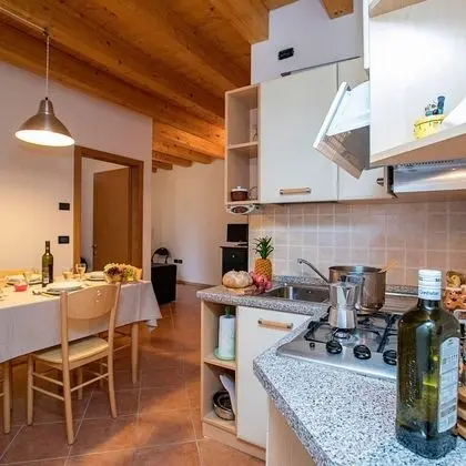 Family Apart Daire, 1 Çift Kişilik Yatak ve Çekyat (Appartamento Centro Storico Riva)