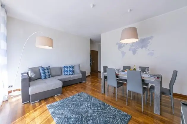 Family Apart Daire, Birden Çok Yatak, 2 Banyolu (Appartamento Il Golfo Lake View)