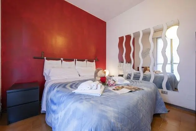 Family Apart Daire, 1 Çift Kişilik Yatak ve Çekyat, Bahçeli (Appartamento Magenta few min  from)