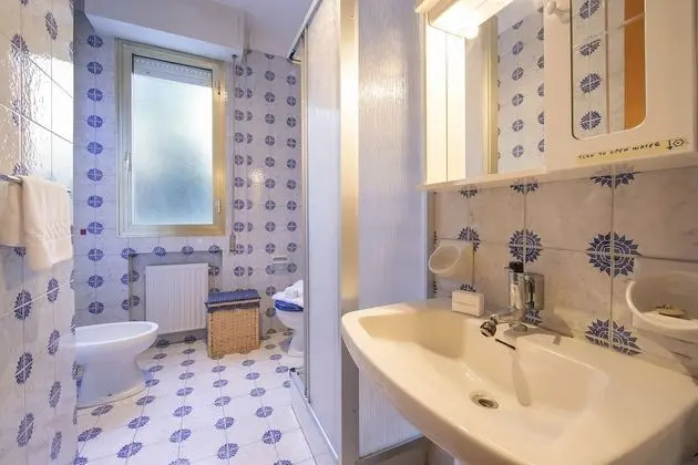 Family Apart Daire, 1 Çift Kişilik Yatak ve Çekyat, Bahçeli (Appartamento Magenta few min  from)