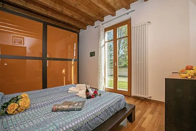 Family Apart Daire, 1 Çift Kişilik Yatak ve Çekyat, Bahçeli (Appartamento Patrizia Manerba Resort)