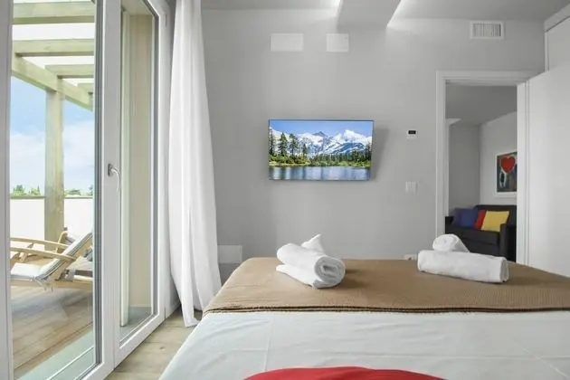Deluxe Apart Daire, Banyolu/Duşlu, Dağ Manzaralı