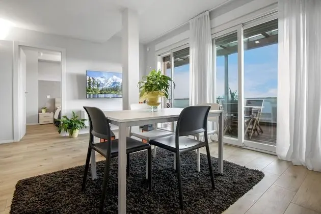 Deluxe Apart Daire, Banyolu/Duşlu, Dağ Manzaralı