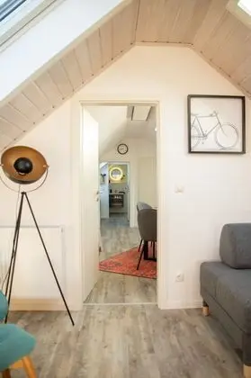 Deluxe Apart Daire, Özel Banyo, Bahçe Manzaralı (Dachgeschoss)