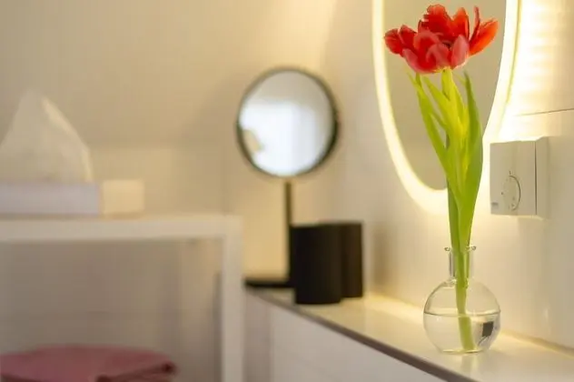 Deluxe Apart Daire, Özel Banyo, Bahçe Manzaralı (Dachgeschoss)