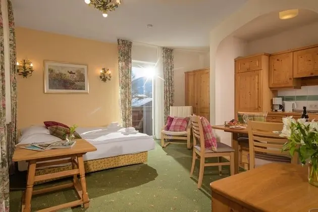 Premium Apart Daire, 1 Yatak Odası, Balkon, Dağ Manzaralı (Typ A Cleaning fee 55€ )