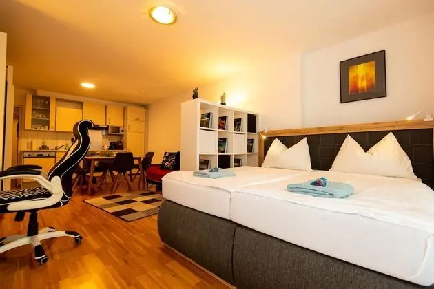 City Stüdyo, 1 Çift Kişilik Yatak, Bahçe Manzaralı