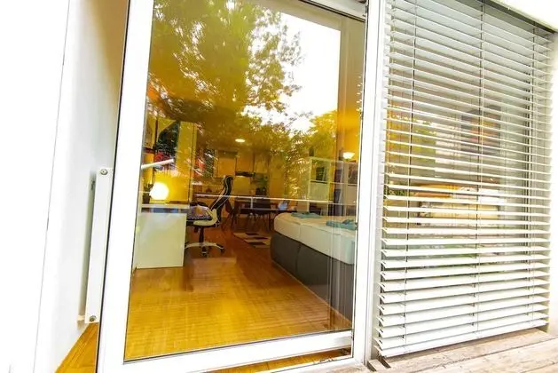 City Stüdyo, 1 Çift Kişilik Yatak, Bahçe Manzaralı