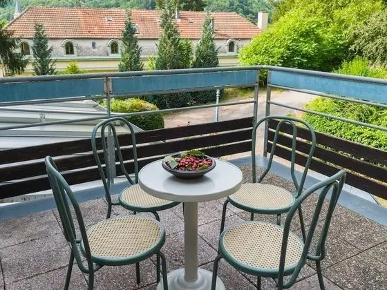 Superior Apart Daire, Banyolu/Duşlu, Dağ Manzaralı (1er étage-2 terrasses)