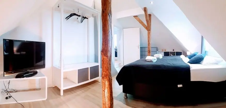 Luxury Apart Daire, Bahçe Manzaralı