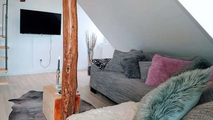 Luxury Apart Daire, Bahçe Manzaralı