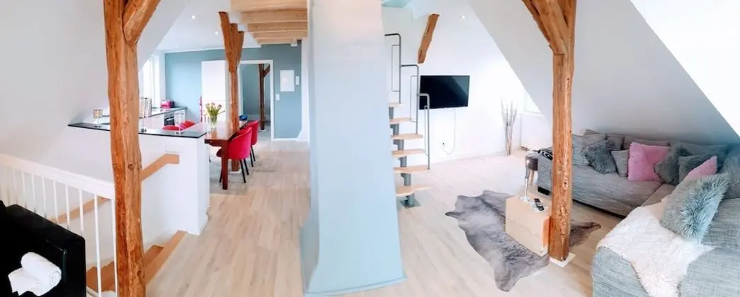 Luxury Apart Daire, Bahçe Manzaralı